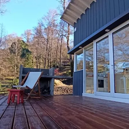 Villa Moderna Casa En El Bosque San Martín de los Andes Exterior foto